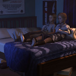 Sarah & Sherry #001/IncredibleChrisのイラスト